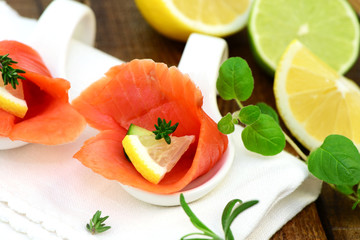 Häppchen,Räucherlachs