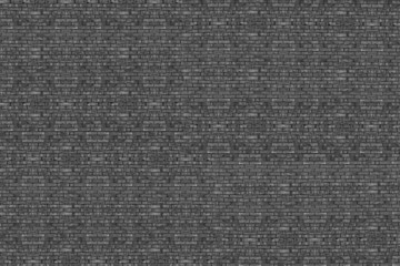 Fototapeta premium Background of high resolution brick wall texture in black and wh