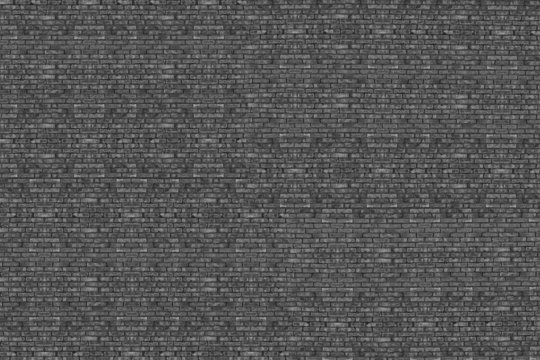 Background of high resolution brick wall texture in black and wh