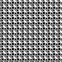 Design seamless monochrome pattern