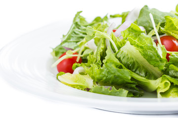 fresh vegetable salad