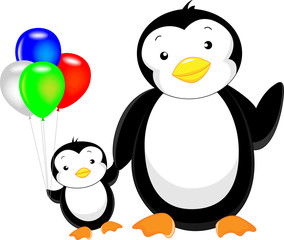 cute penguin cartoon