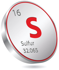 chimic element sulfur