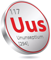 chimic element ununseptium