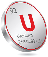 uranium element © Andrei