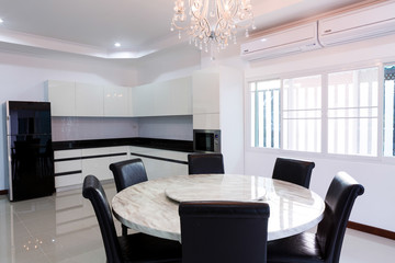 Interior house, Empty modern kitchen