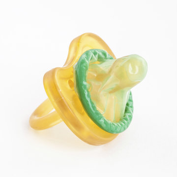 pacifier with a condom