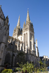 Fototapeta premium Cattedrale di Dinan - Bretagna