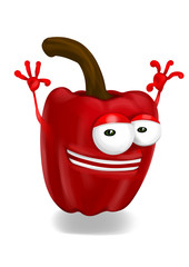 Happy pepper paprika