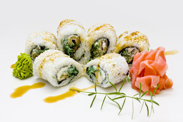 role on white background