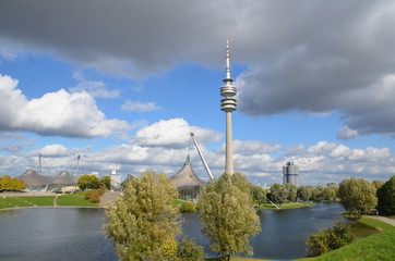 Fototapeta premium domaine olympique de Munich, Allemagne