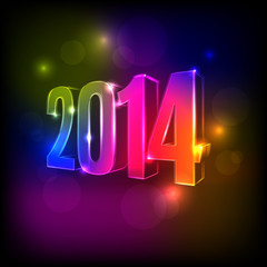 2014 New Year background