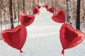 In the winter with love