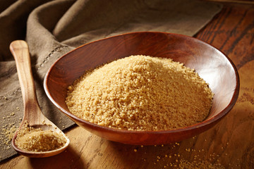 bowl of brown sugar