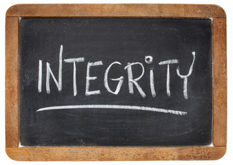 integrity word on blackboard
