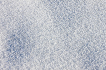 White snow  background
