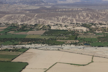 Wüstenlandschaft von Nasca in Peru