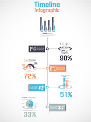 INFOGRAPHIC TIMELINE PERCENTAGE NEW STYLE