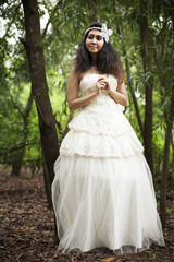 Fototapeta premium Wedding dress