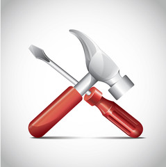 Hammer Turn-Screw Icon