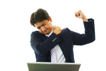 疲れたビジネスマン