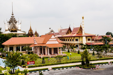 Naklejka premium Thai temple church
