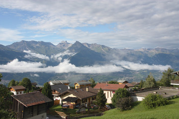 Fototapeta na wymiar Alpejski krajobraz