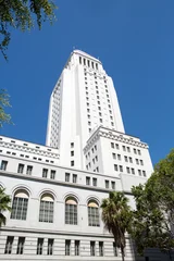 Zelfklevend Fotobehang Los Angeles City Hall © Yevgenia Gorbulsky