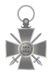 Croix de guerre - comm&eacute;moration du centenaire 1914-1918