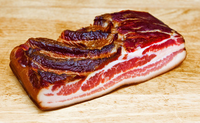 smoked bacon