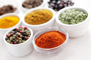 lots of spices