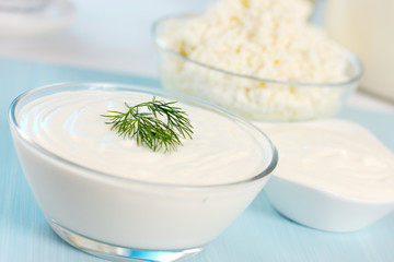 sour cream and dill