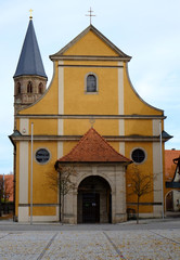 Obraz premium Pfarrkirche in Heideck