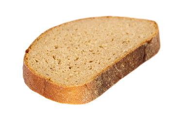 Sliced pieace of dark bread