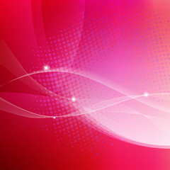 背景（紅・ドット）