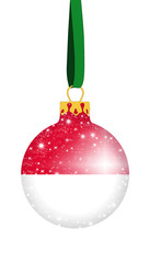 Weihnachtskugel Monaco