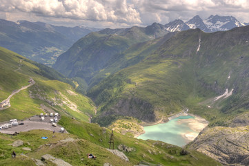 Glacier Pasterze. Austrian Alps