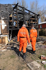 Brandschaden am Haus