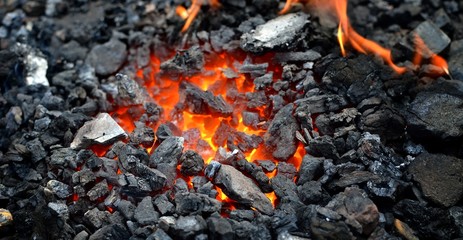 embers close-up