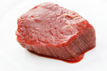 raw beef