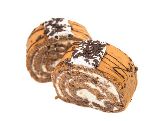 Swiss roll cake