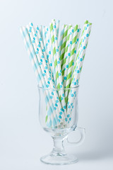 Striped cocktail stick