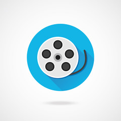 Vector Film Reel Icon
