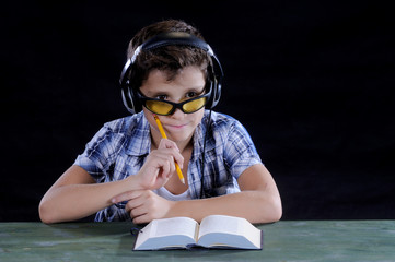 the student thinks