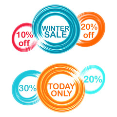 Cicle theme winter discount