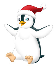 The graphic of penguin - illustration for the children