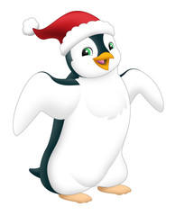 The graphic of penguin - illustration for the children