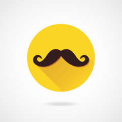Vector Mustache Icon