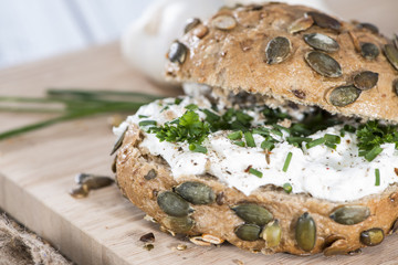Curd with fresh Herbs