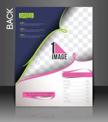 Dance Club back Flyer & Poster Cover Template